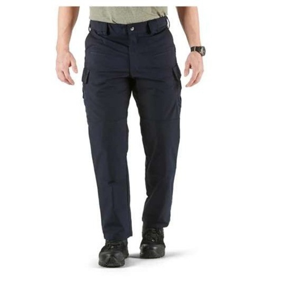 5.11 Tactical Stryke Pants Mens 42x32 Navy Blue Cargo Work Hiking Police EUC